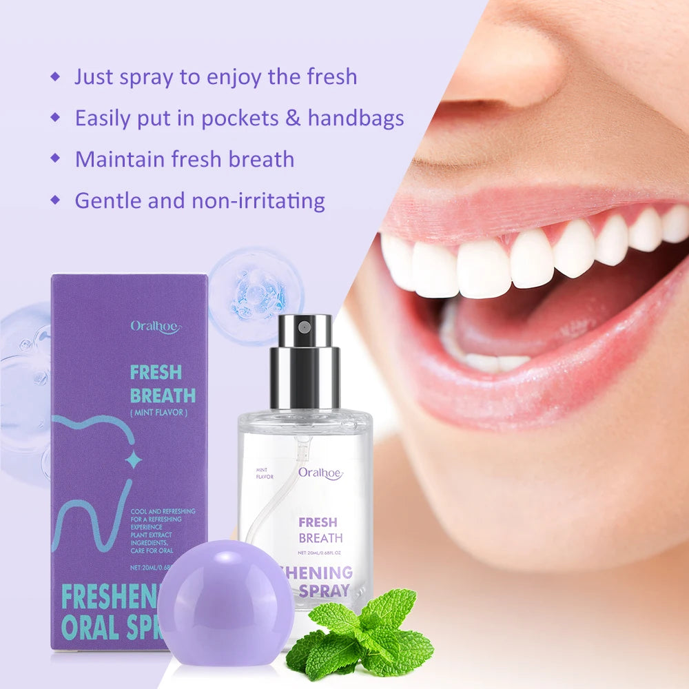 Fresh Breath Mint Oral Spray size
