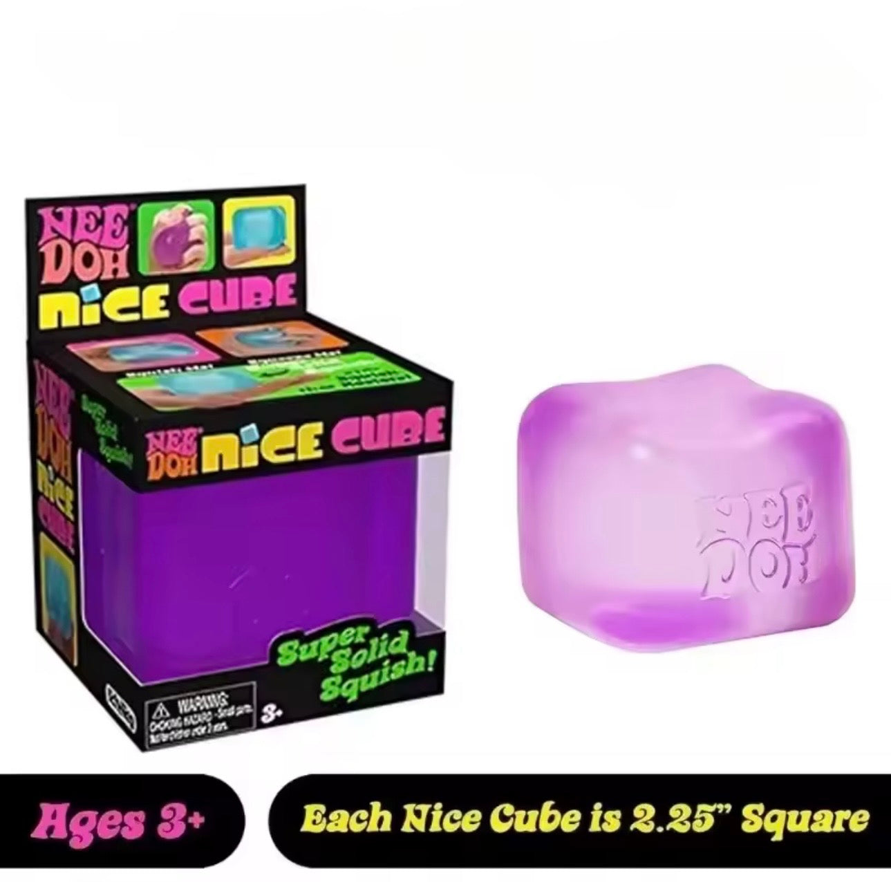 NeeDoh Nice Cube Purple