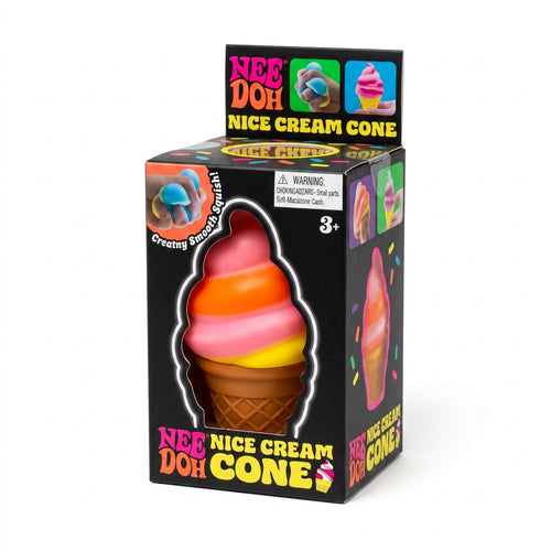 NeeDoh Nice Cream Cone squishy ice cream fidget toy